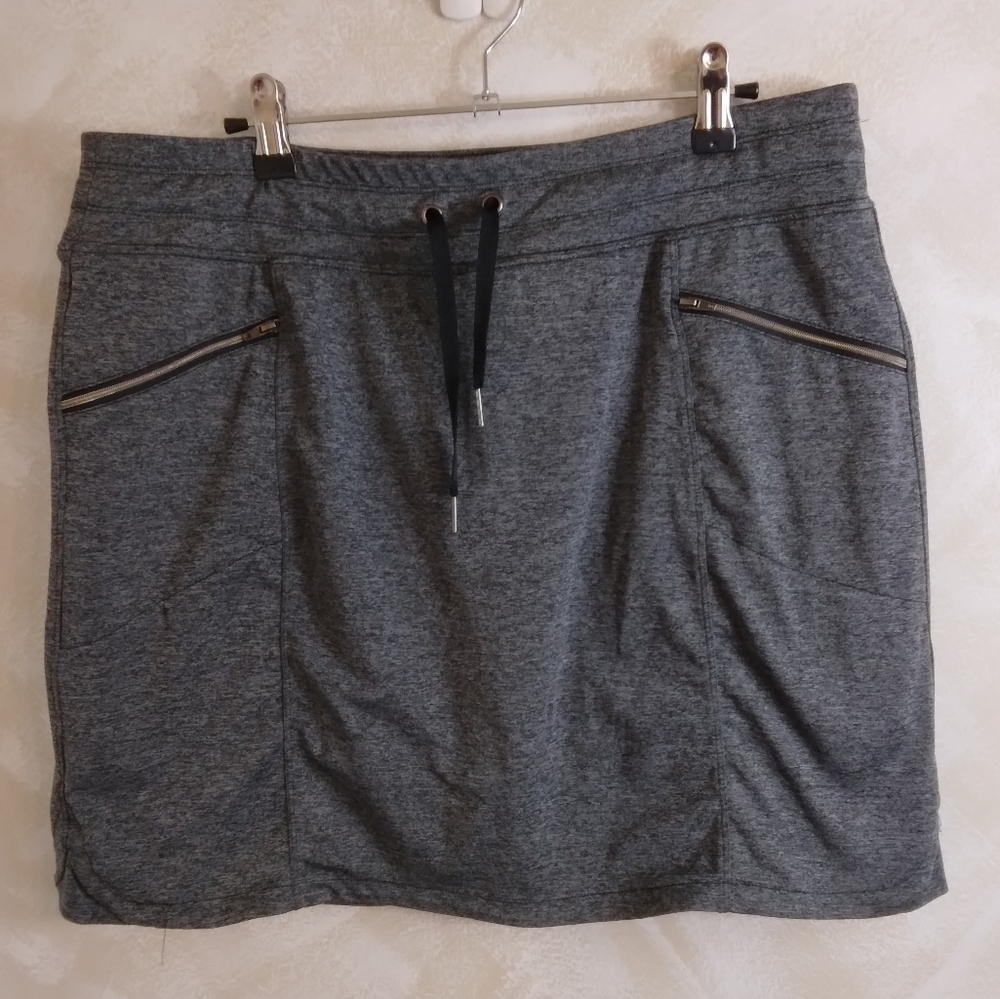 Tangerine Brand XXL Grey Athletic Skort 4 POCKETS